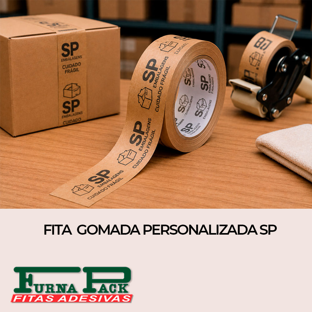 Fita Gomada Personalizada SP