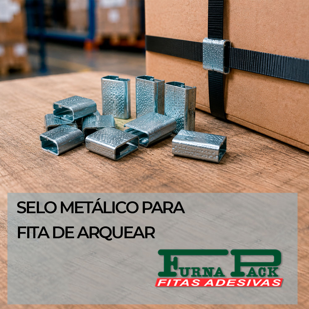 Selo Metálico para Fita de Arquear